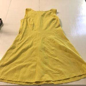 Yellow heavy weight dress